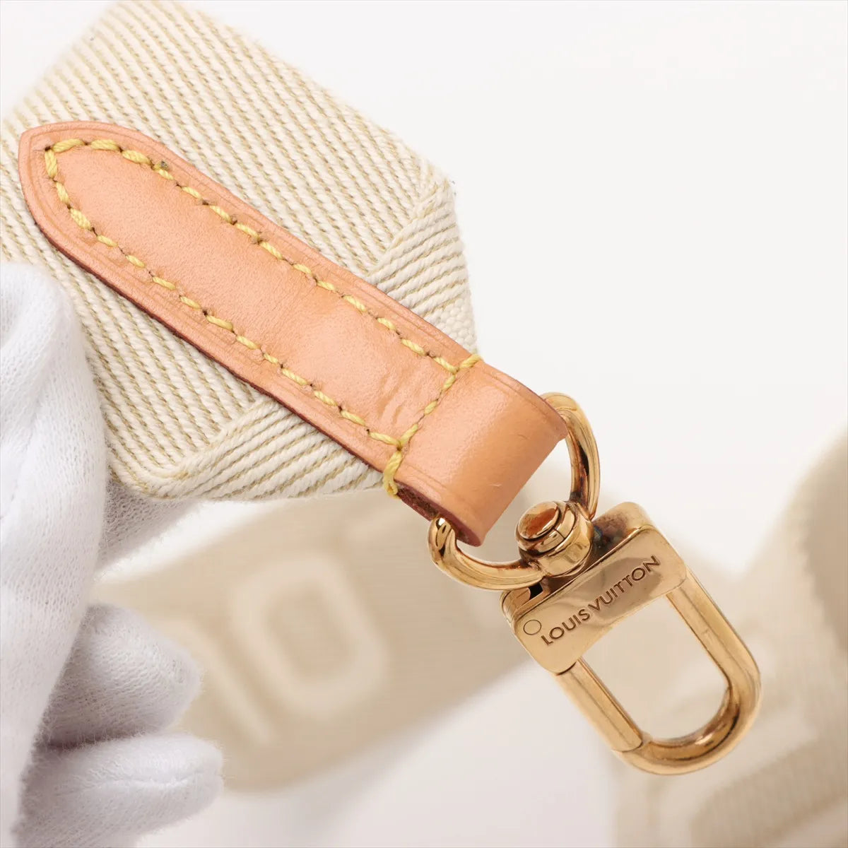 Louis Vuitton Monogram embossed Coussin PM M57793 White