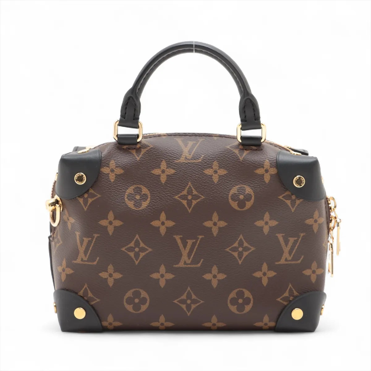 Louis Vuitton Monogram Petit Marsouple M45571 brown x black