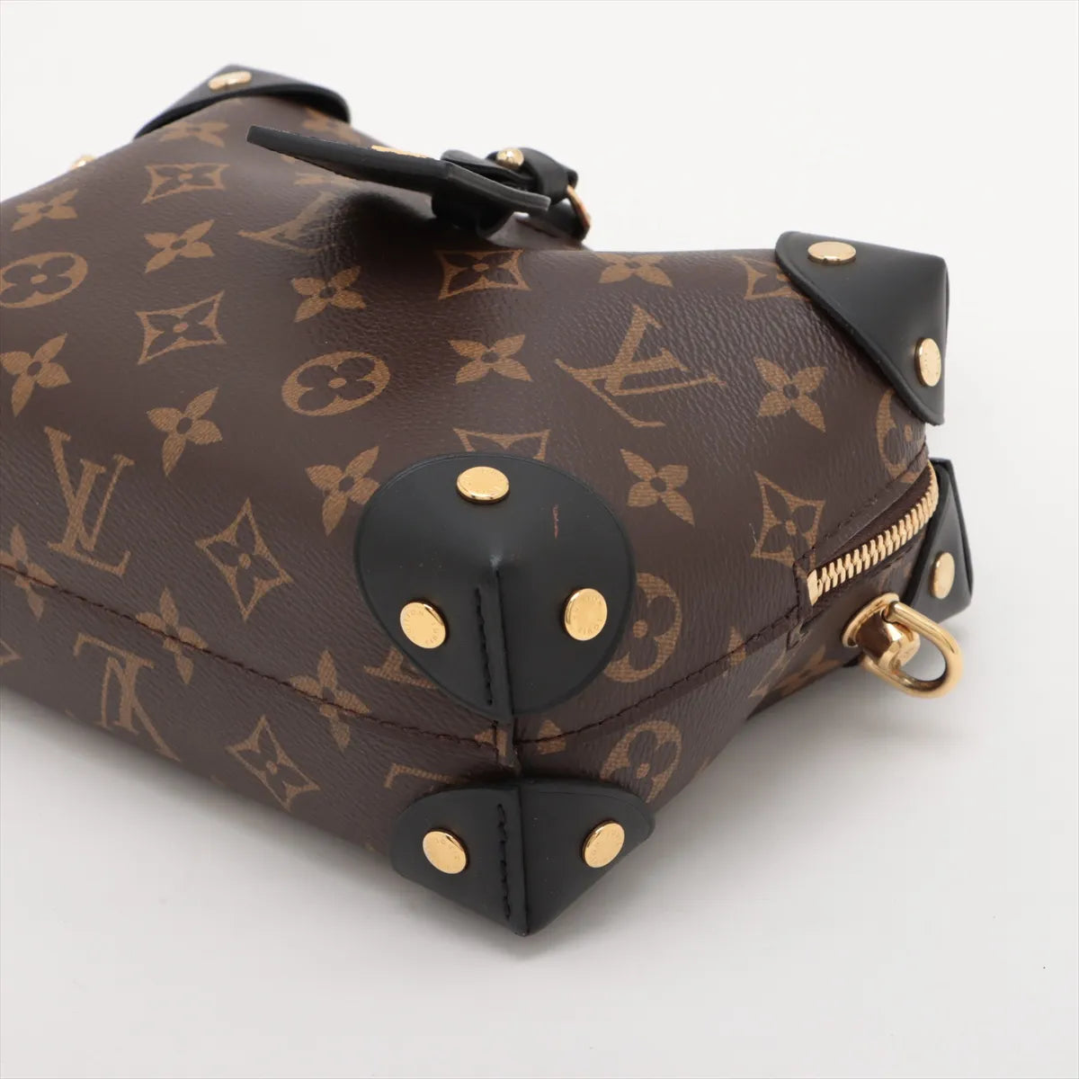 Louis Vuitton Monogram Petit Marsouple M45571 brown x black