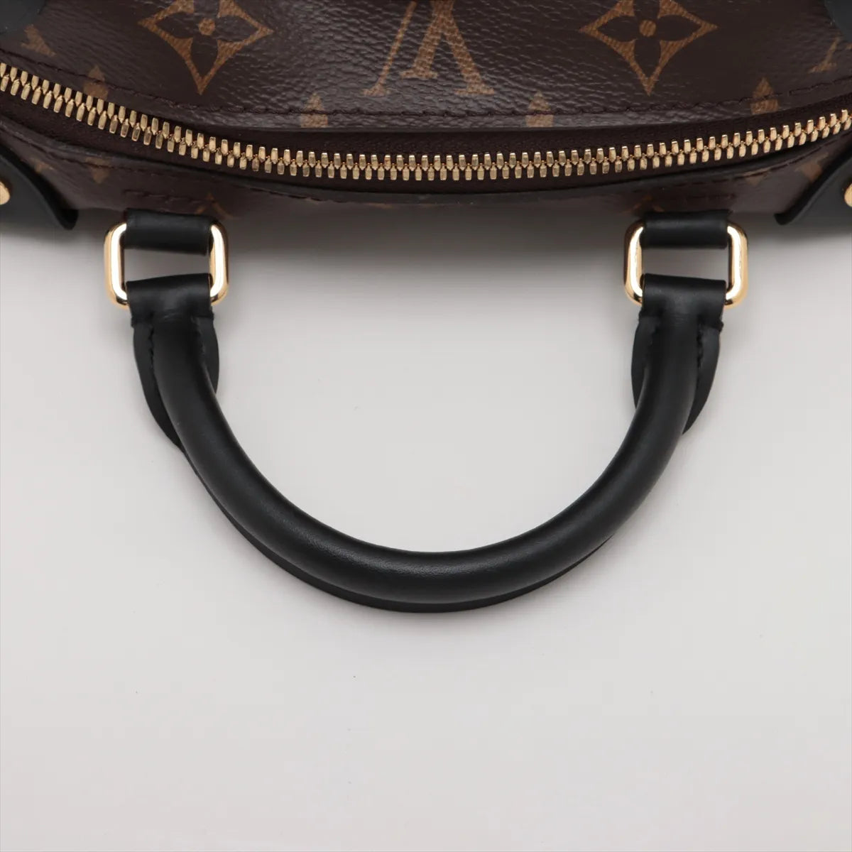 Louis Vuitton Monogram Petit Marsouple M45571 brown x black