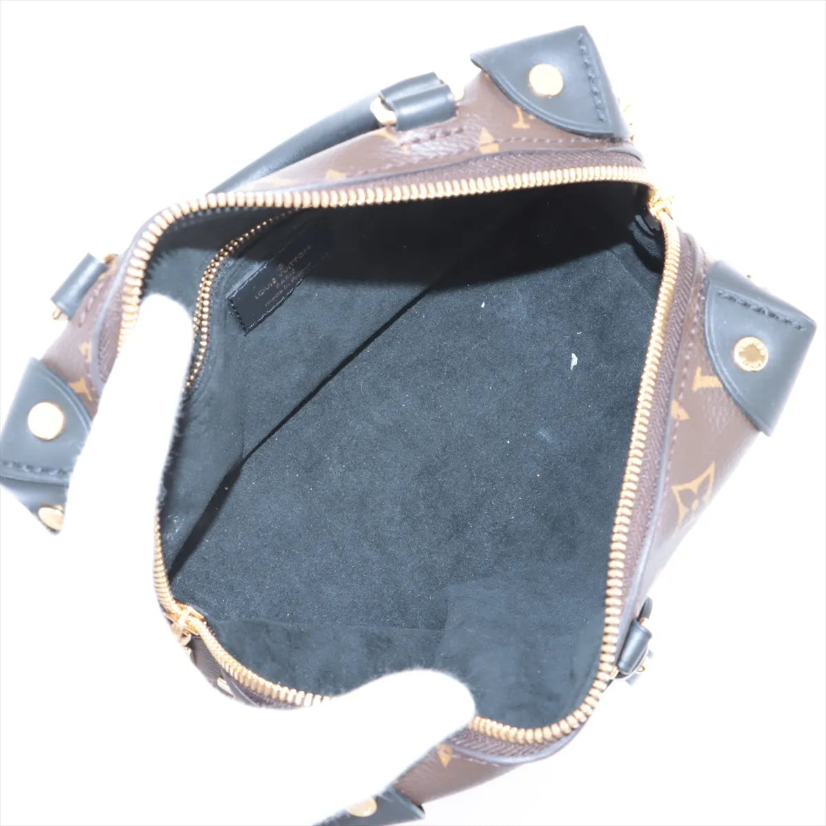 Louis Vuitton Monogram Petit Marsouple M45571 brown x black