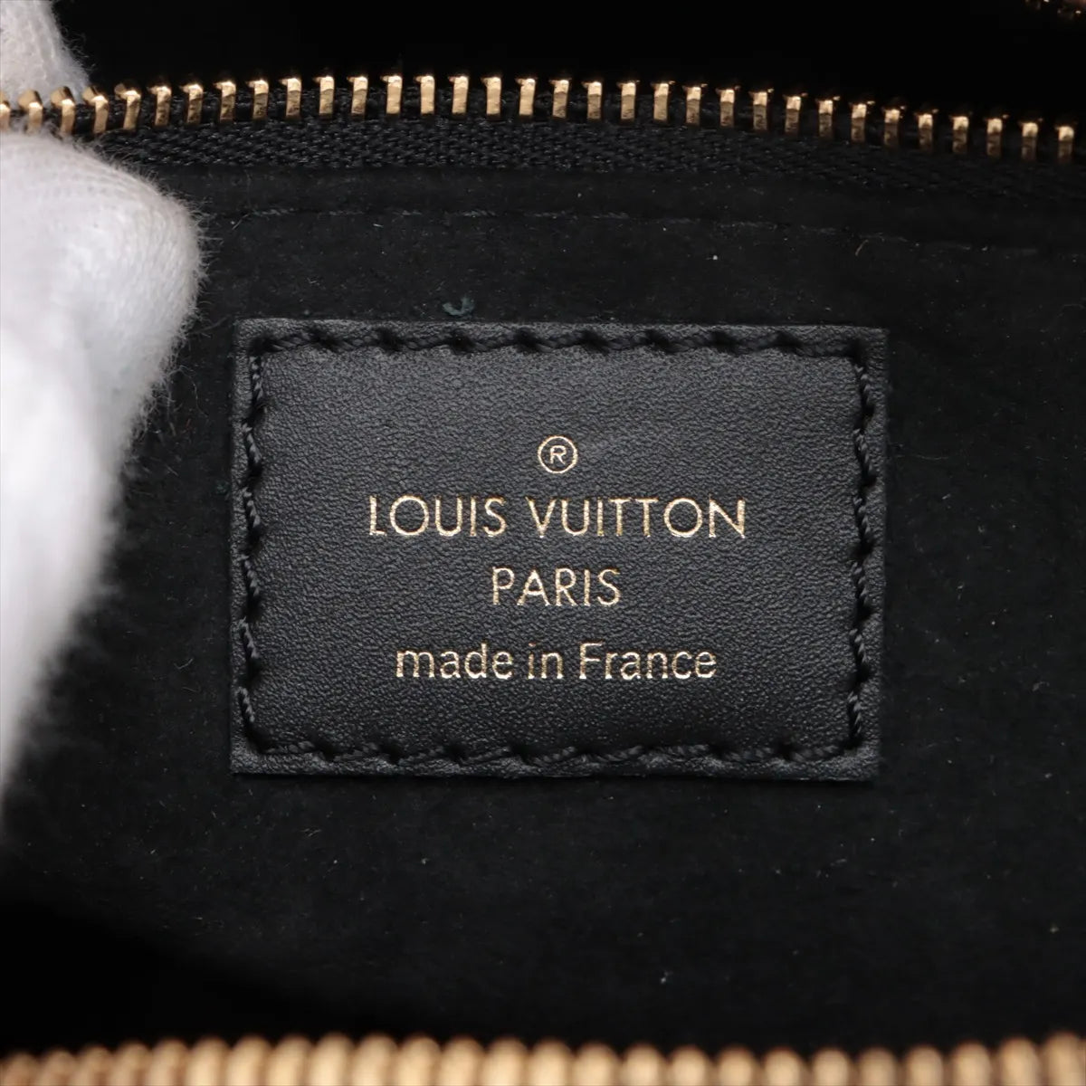 Louis Vuitton Monogram Petit Marsouple M45571 brown x black
