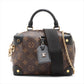 Louis Vuitton Monogram Petit Marsouple M45571 brown x black