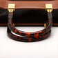 Fendi Sunshine Medium Leather 2 Way Tote Bag Brown 8BH386