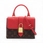 Louis Vuitton Monogram Rocky BB M44322 DU4129 brown x red