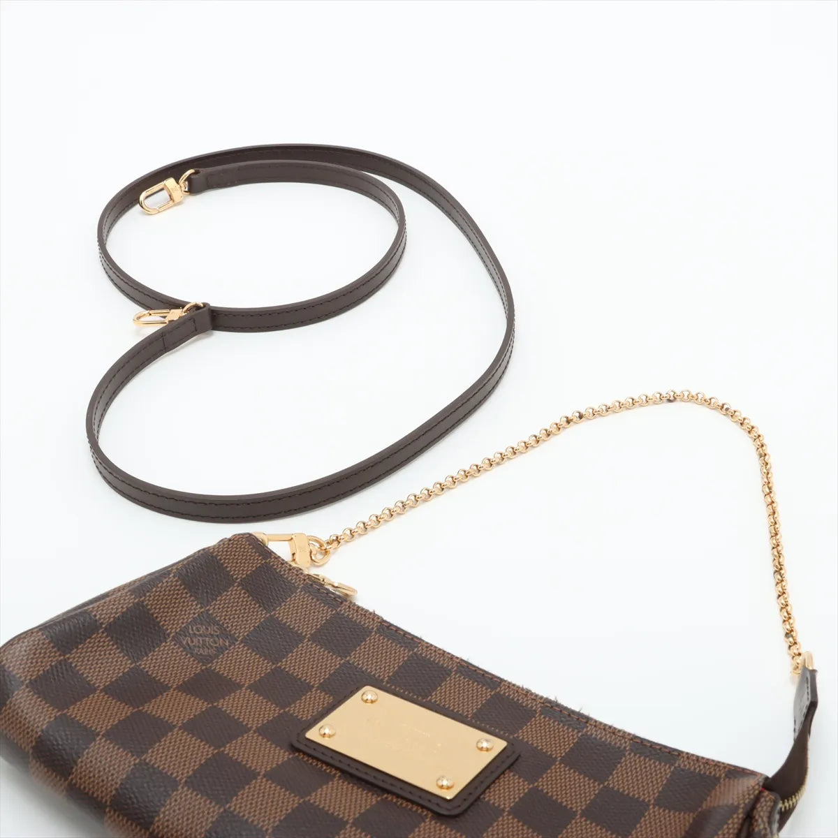 Louis Vuitton Damier Eva N55213 AA0183 Brown