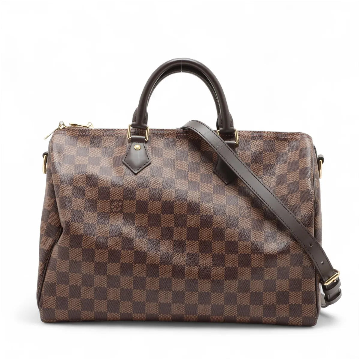 Louis Vuitton Damier Speedy Bandoulière 35 N41366 Brown