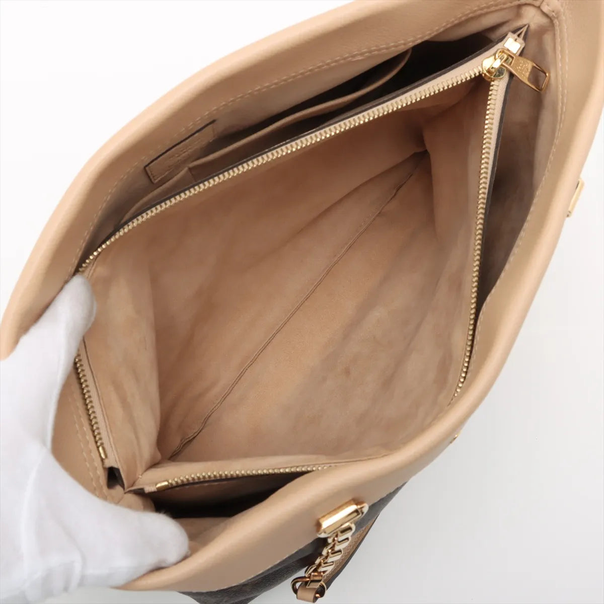 Louis Vuitton Monogram Pallas Shopper M41580 SP0196 Brown