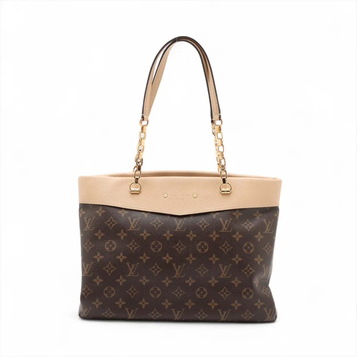 Louis Vuitton Monogram Pallas Shopper M41580 SP0196 Brown