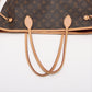 Louis Vuitton Monogram Neverfull MM M41177 CA4280 Brown