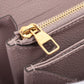 Louis Vuitton monogram empreinte Zippy Wallet