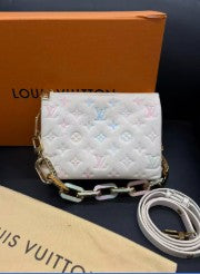 Louis Vuitton White Multicolor PM