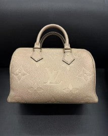 Louis Vuitton Monogram Empreinte Beige Speedy