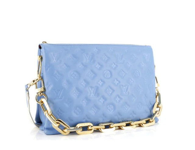 Louis Vuitton Coussin Bag Monogram Embossed Lambskin MM