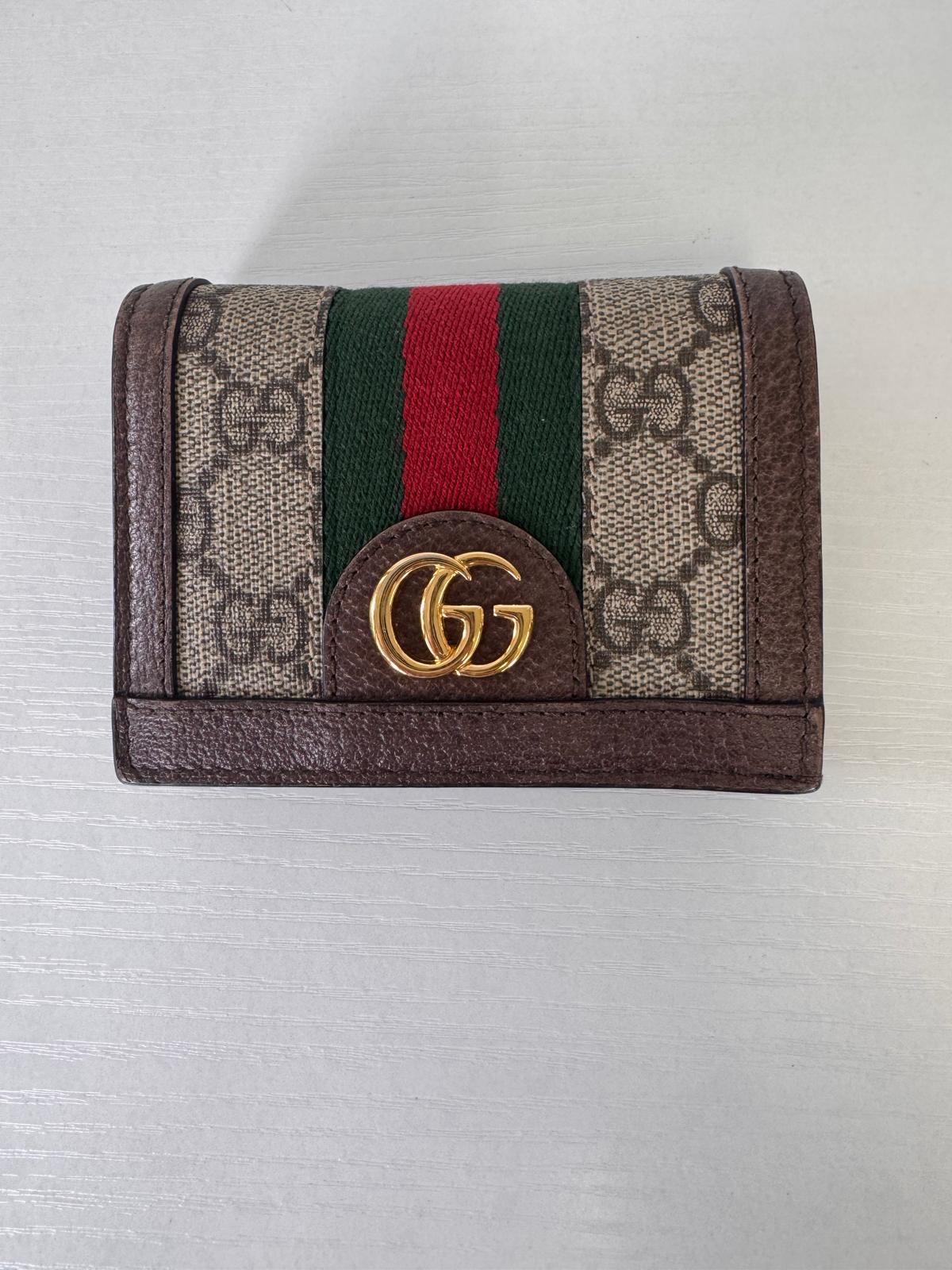 Gucci Monogram Compact Wallet