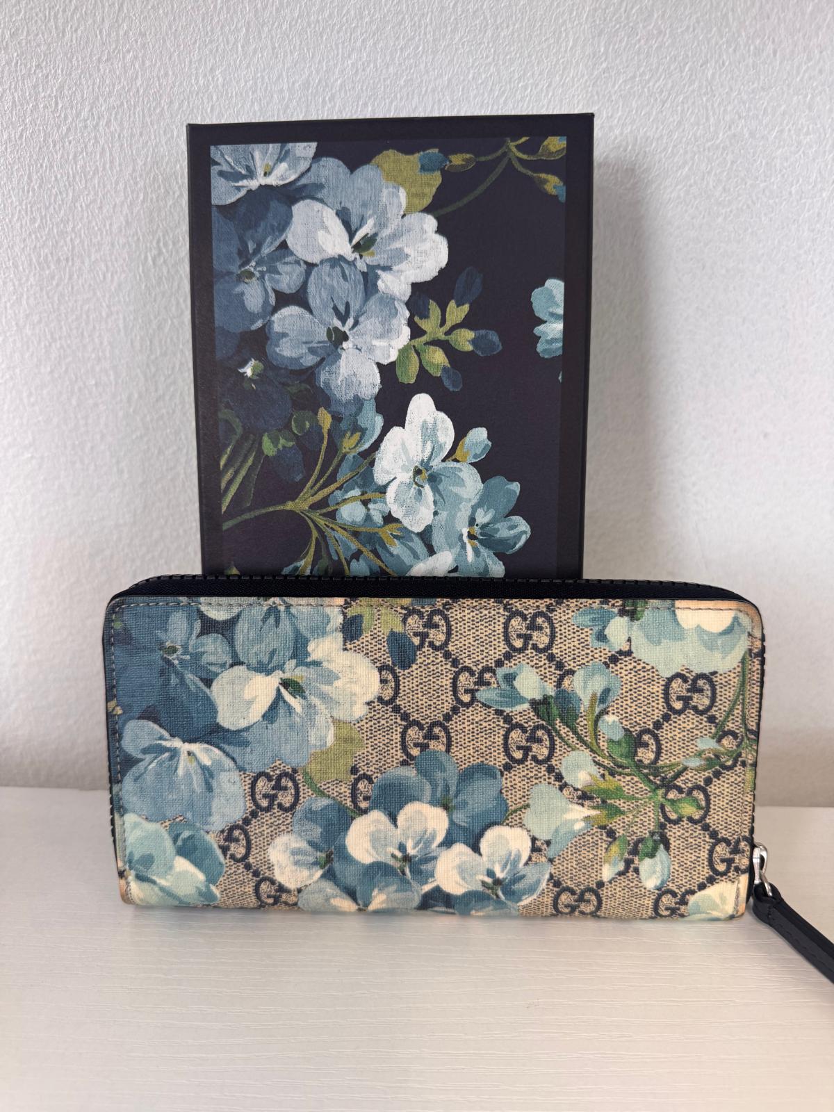 Gucci Blooms Long Zip Wallet