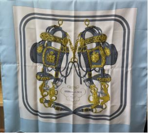Hermès "Brides De Gala" Carre 90cm Silk Scarf