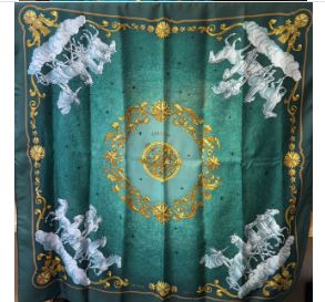 Hermès Carre Cosmons 90cm Silk Scarf