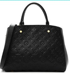 Louis Vuitton Black Empreinte Montaigne 30