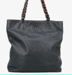 Chanel Black Caviar Vintage Tote Series 5