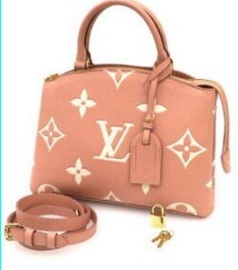 Louis Vuitton Pink Empreinte Petit Palais