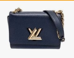 Louis Vuitton Navy Epi Twist MM