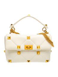 Valentino Ivory Leather Top Handle Crossbody - SKU: LSCC0709010