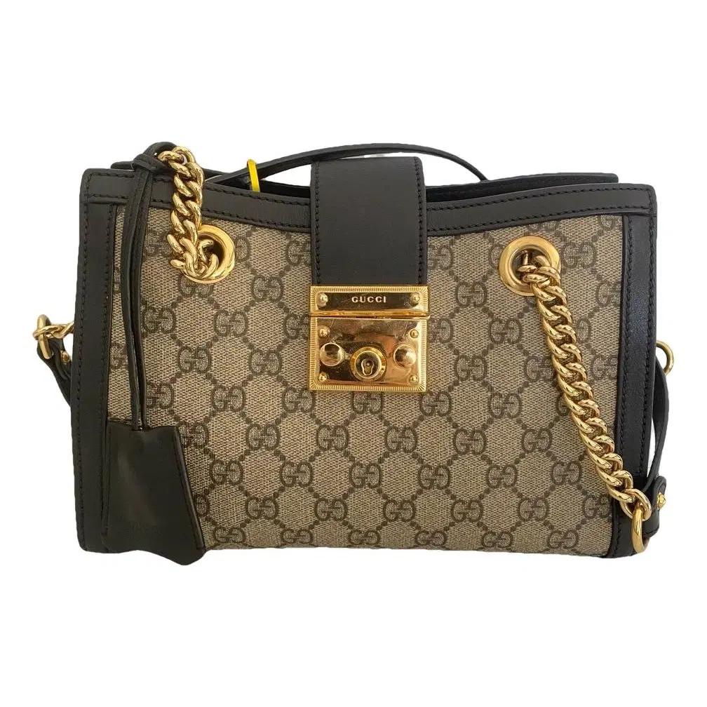 Gucci GG Supreme Canvas Padlock Small Shoulder Bag - SKU: LSCC0709031