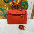 Hermès kelly red togo size 30 gold hardware comes with strap lock key and clochette R in square year 2014 - SKU: LSCC0771034