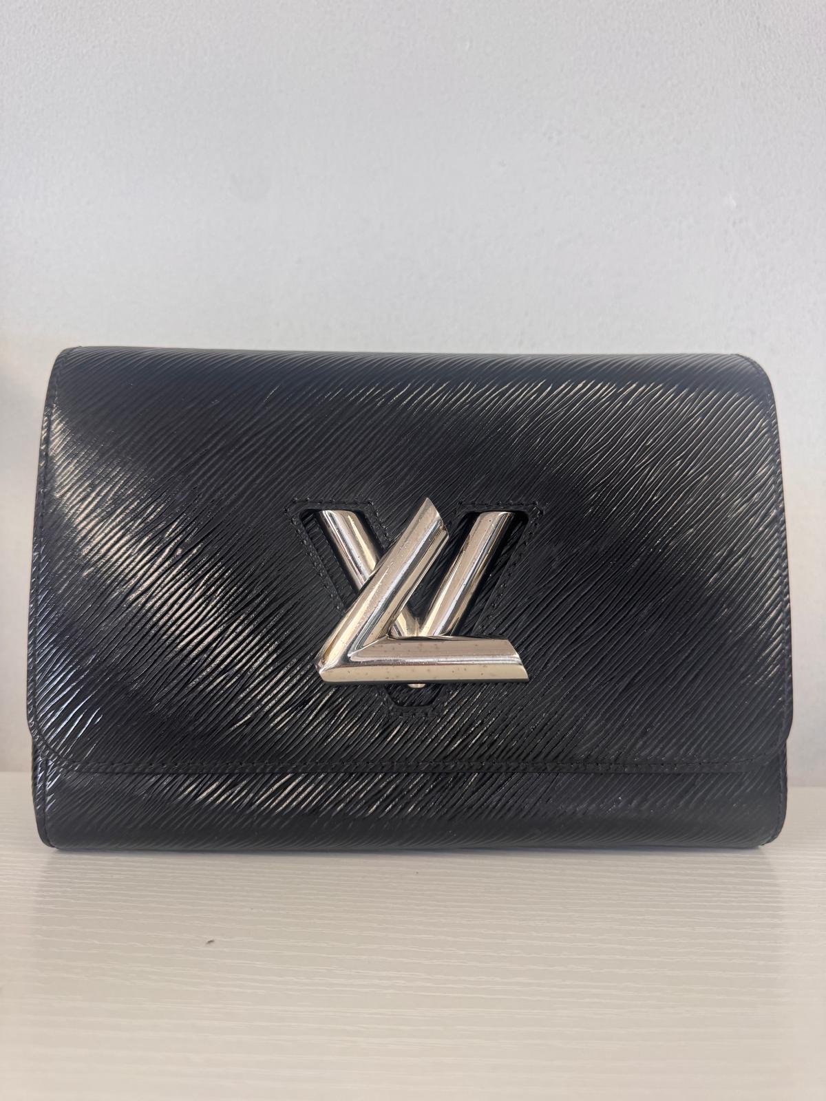Louis Vuitton Black Electric Epi Twist MM