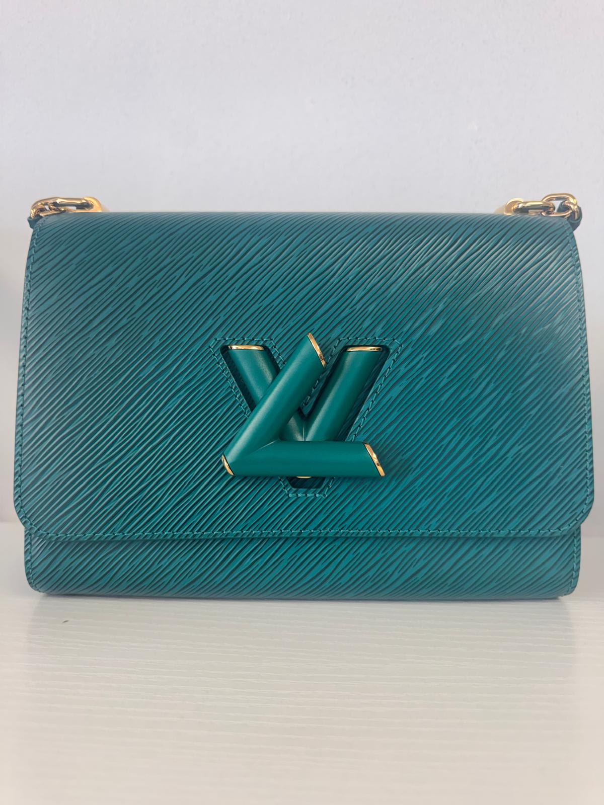 Louis Vuitton Teal Epi Twist MM
