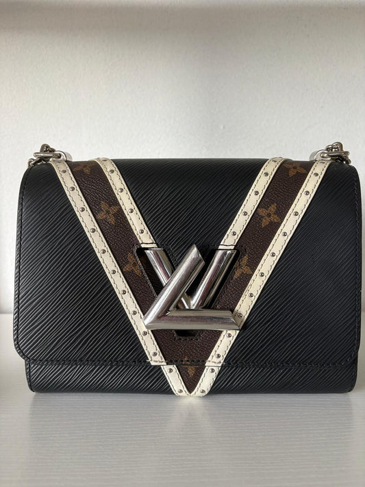 Louis Vuitton Black & Brown Epi Twist MM - Limited Edition