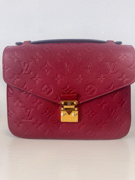 Louis Vuitton Burgundy Pochette Métis