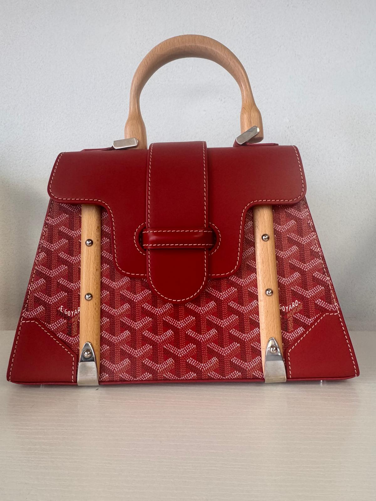Goyard Red Saigon Medium