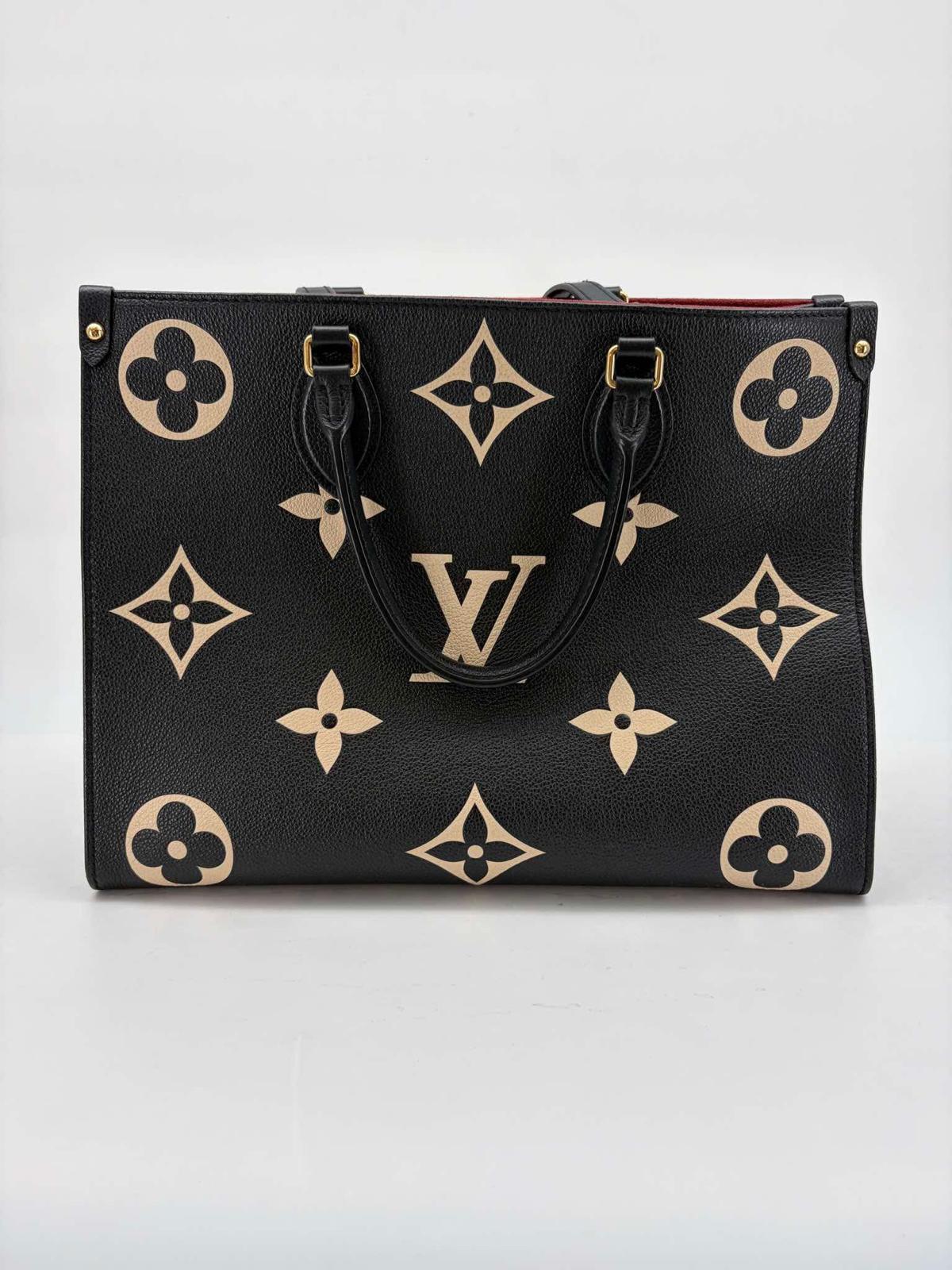 Louis Vuitton Black White OnTheGo MM