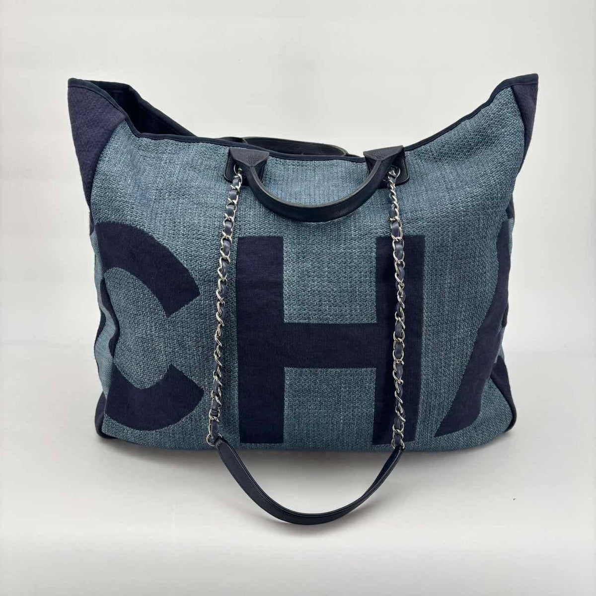 Chanel Denim Tote GM