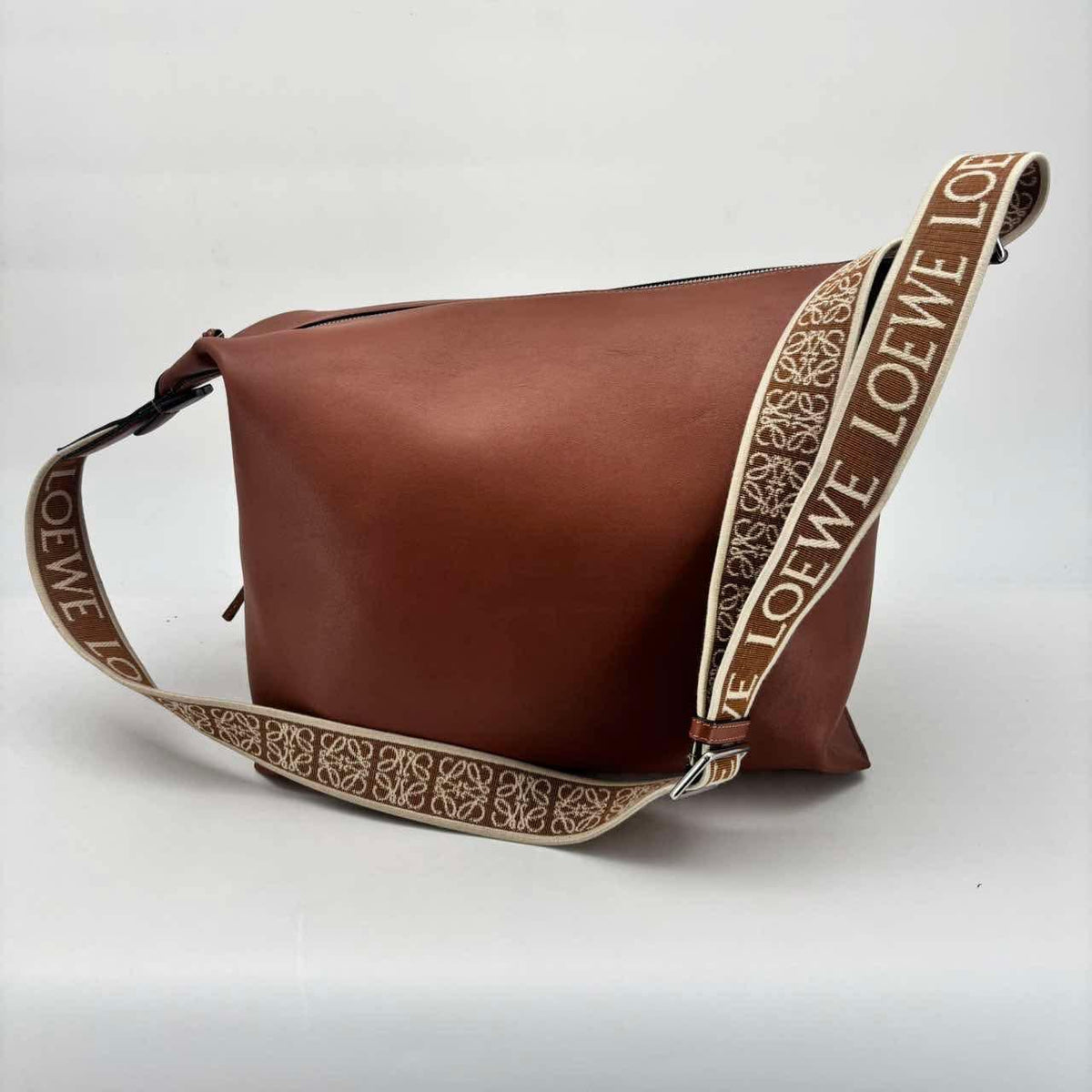 Loewe Brown Calfskin Crossbody GM