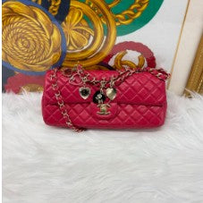 Chanel CC Charm Flap Pink