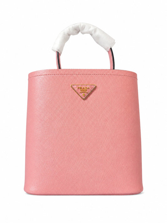Prada Pink Bucket With Top Handle