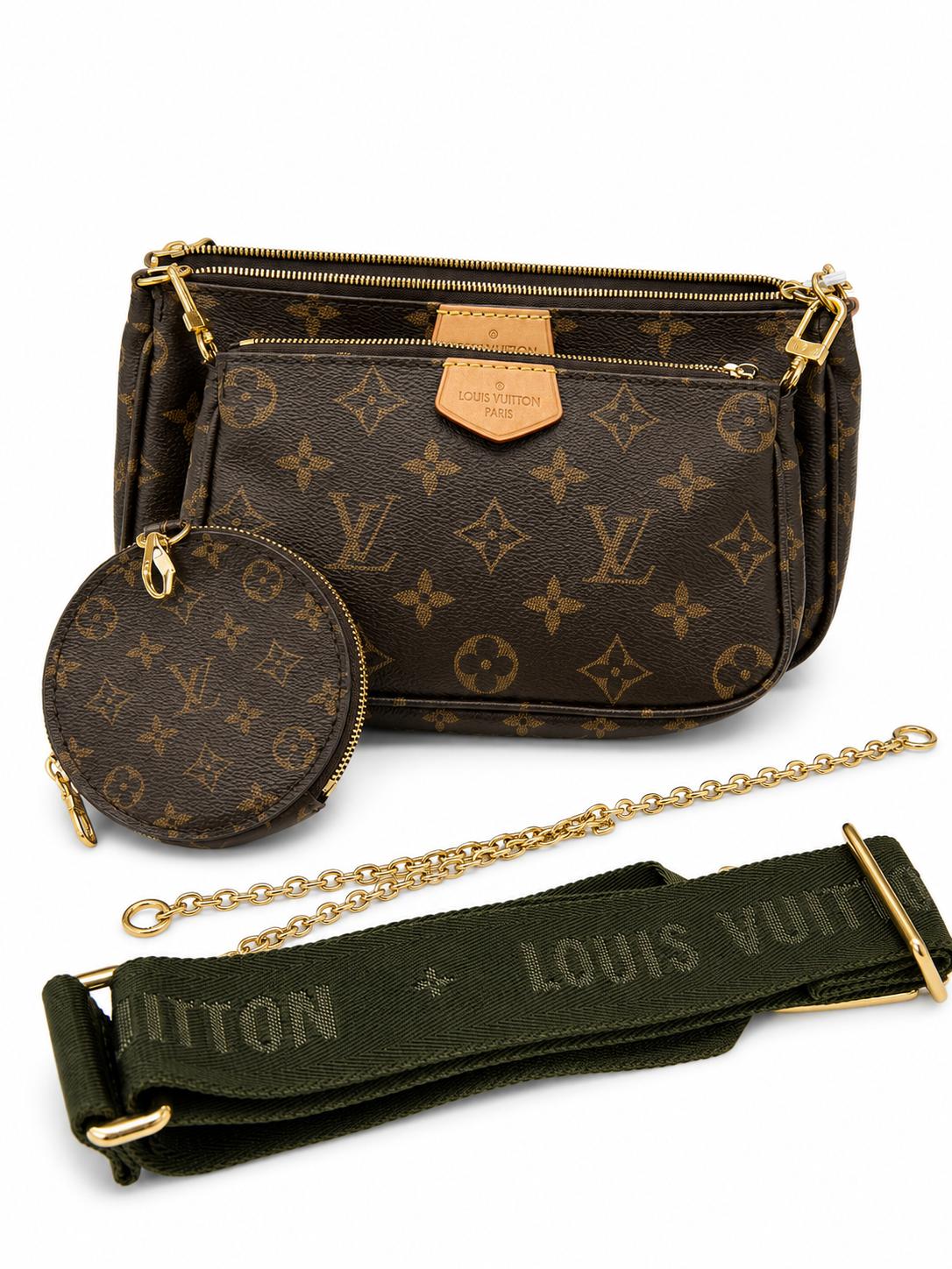 Louis Vuitton Monogram Multi Pochette - Khaki Strap