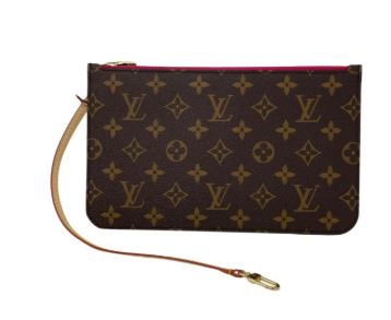 Louis Vuitton Monogram Pouch - Fuchsia Interior