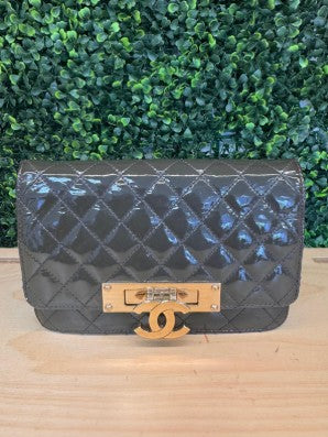 Chanel CC Patent Leather WOC
