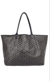 Goyard black GM size tote with dustbag