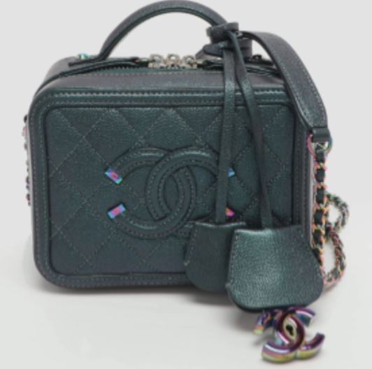 Chanel Iridescent Small Vanity Case Series 26