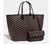 Goyard Saint Louis Black MM Tote