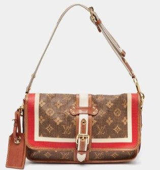 Louis Vuitton Monogram Tisse Porte Rayures Clutch