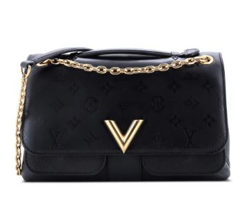 Louis Vuitton Black Very Chain Bag