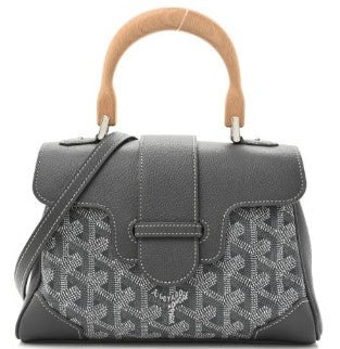 Goyard Grey Goyardine Mini Saigon
