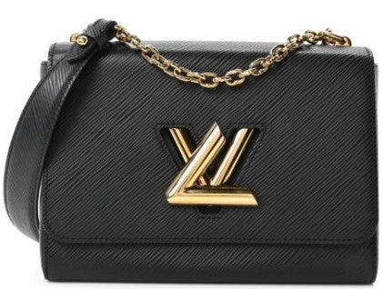 Louis Vuitton Black Epi Twist MM