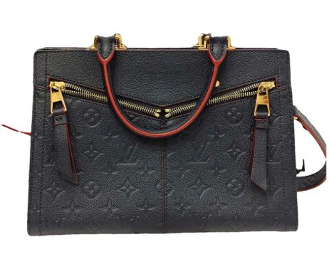 Louis Vuitton Navy Empreinte Sully Bag